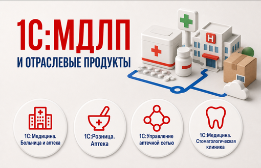 1С:МДЛП и отраслевые программы 1С